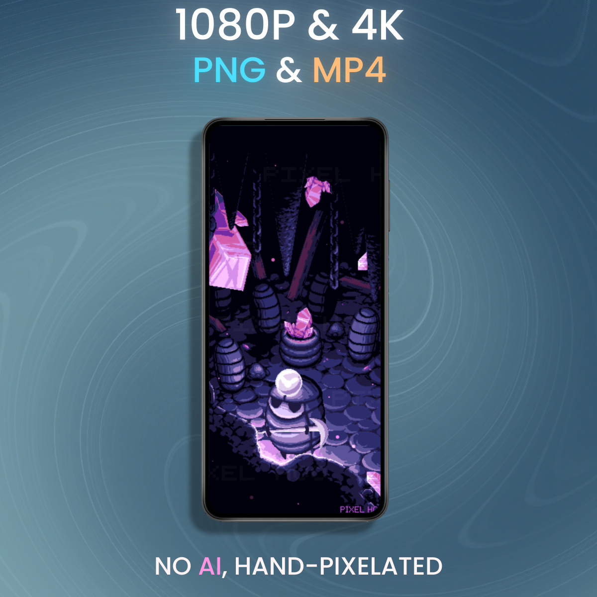 Myla Pixel Art Wallpaper – Hollow Knight | 4K & 1080p for Mobile Only