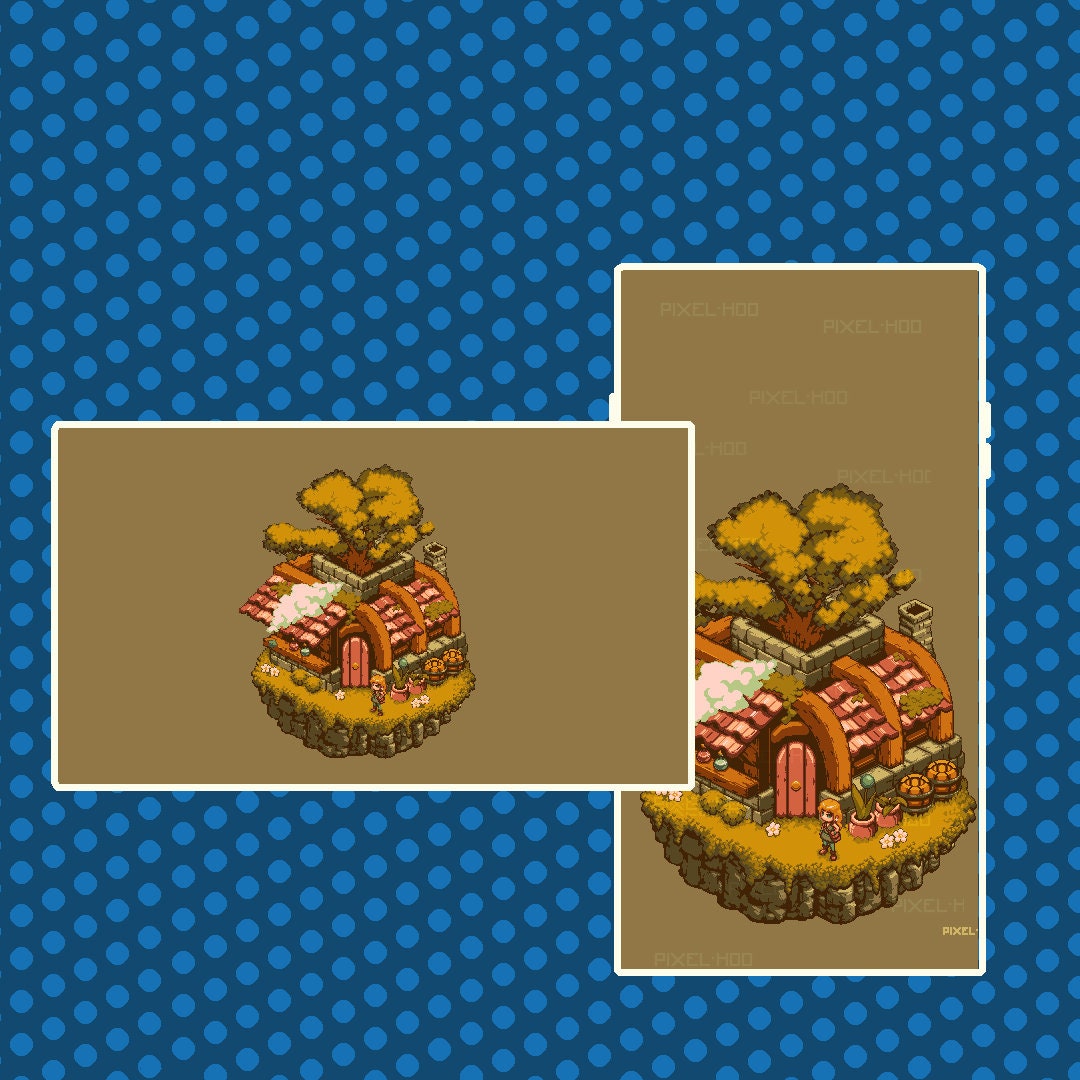 Apothecary's House Animated Digital Wallpaper